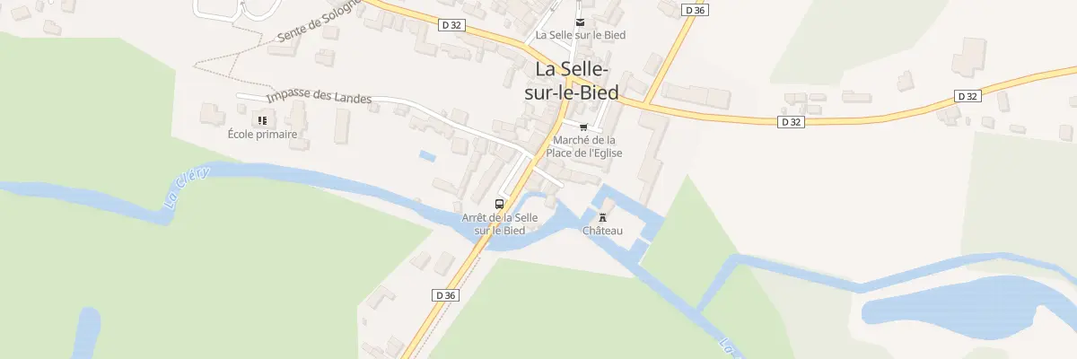 Plan du 2 Imp du Château à La Selle-sur-le-Bied