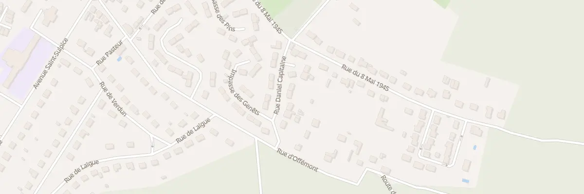 Plan du 14 Rue Daniel Capitaine au Plessis-Brion
