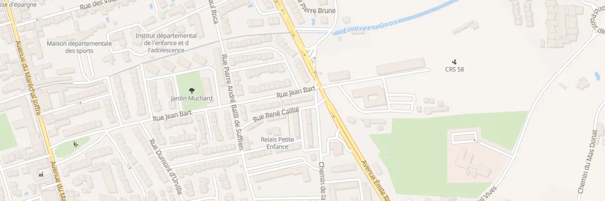 Plan du 15 Rue René Caillie à Perpignan