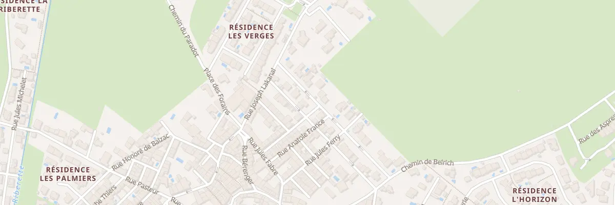 Plan du 8B Rue Lafayette à Bages