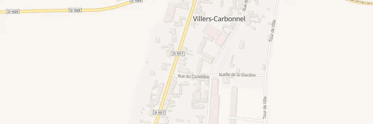 Plan du 26 Gr Grande Rue à Villers-Carbonnel