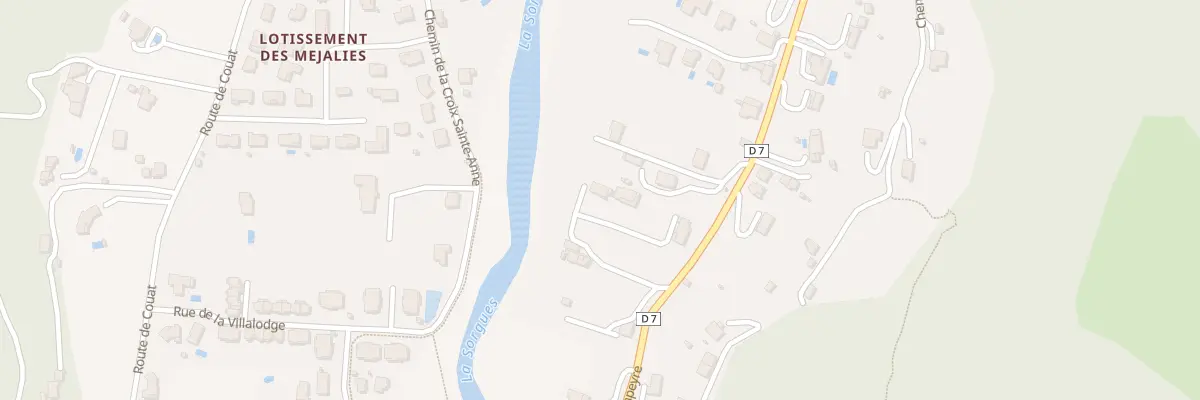 Plan du 684D Rte de Lapeyre à Saint-Affrique