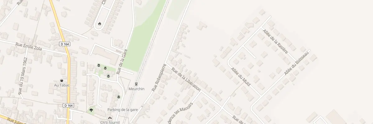 Plan du 11 Rue de la Libération à Meurchin