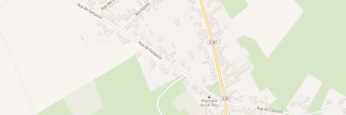 Plan du 7 Rue de Fampoux à Rœux