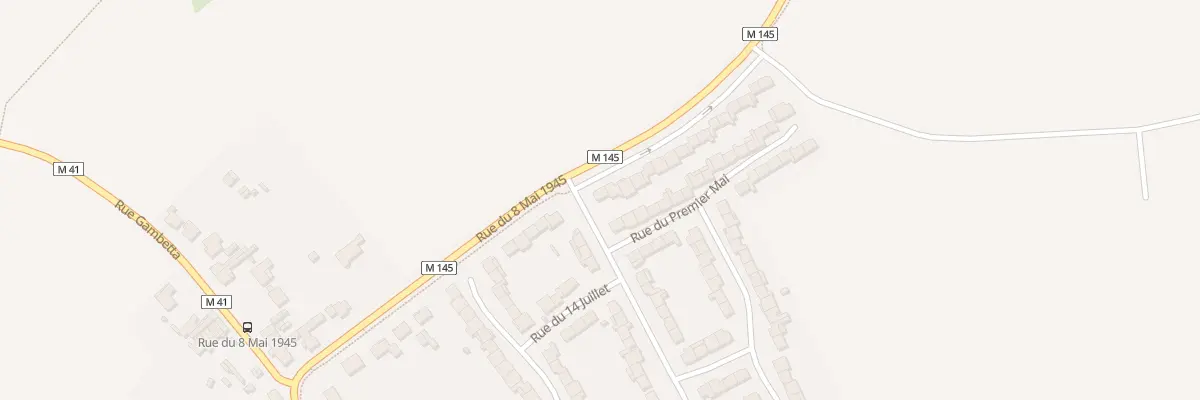 Plan du 266 Rue du Huit Mai à Sainghin-en-Weppes