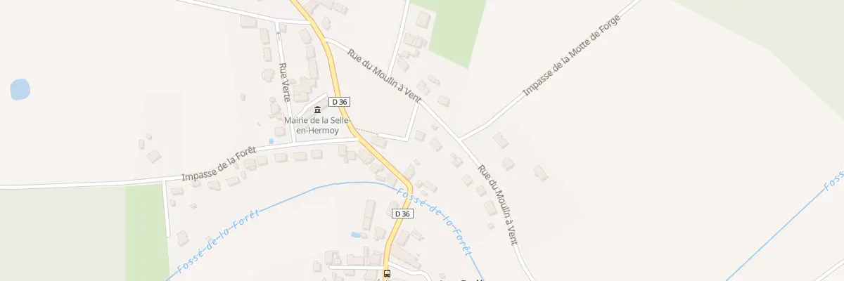 Plan du 16 Rue du Moulin à Vent à La Selle-en-Hermoy