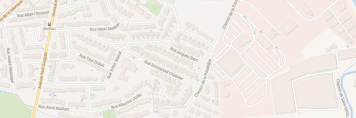 Plan du 40 Rue Jacques Ibert à Perpignan