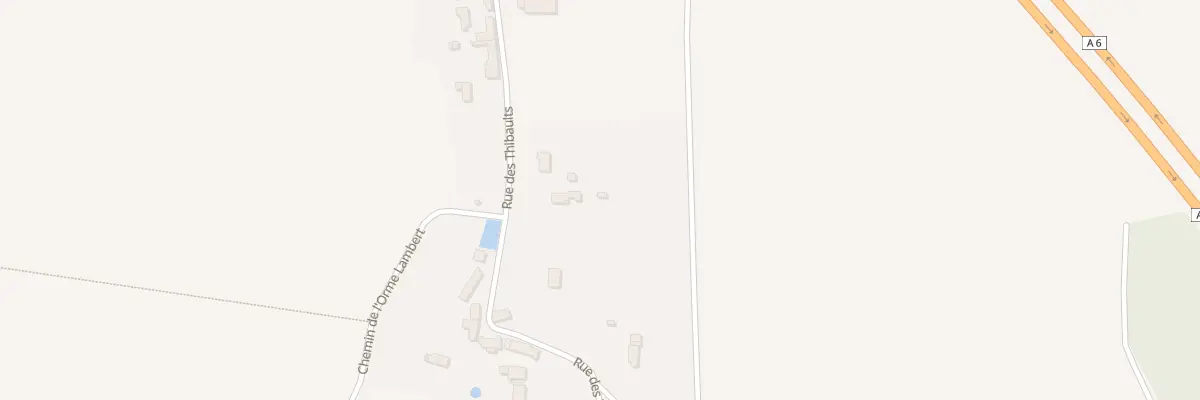 Plan du 2 Rue des Thibaults à Chevry-sous-le-Bignon