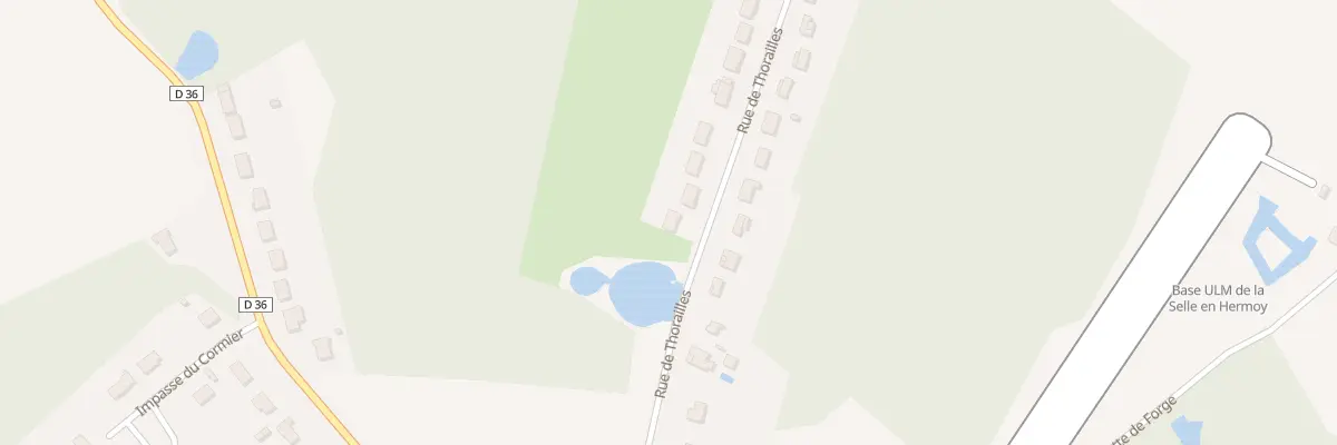 Plan du 19 Rue de Thorailles à La Selle-en-Hermoy