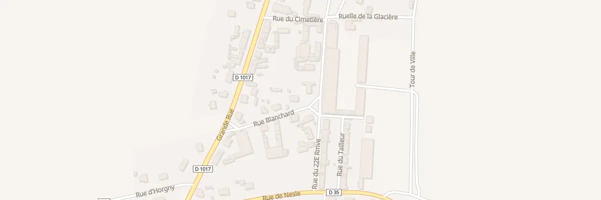 Plan du 2 Rue Blanchard à Villers-Carbonnel