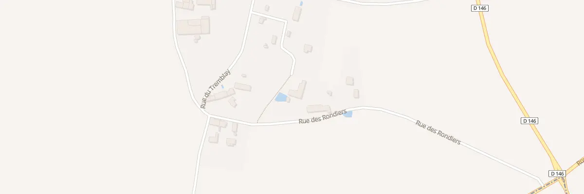 Plan du 15 Rue des Rondiers à Chevry-sous-le-Bignon