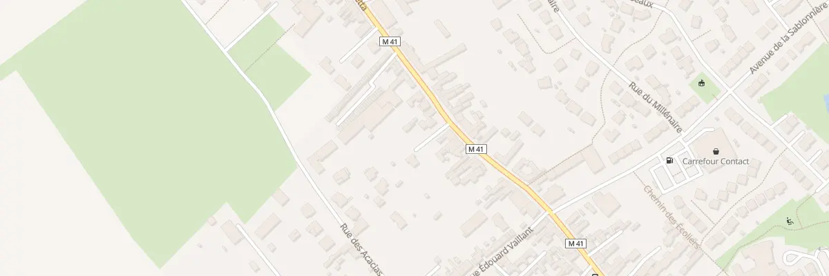 Plan du 395 Rue Gambetta à Sainghin-en-Weppes