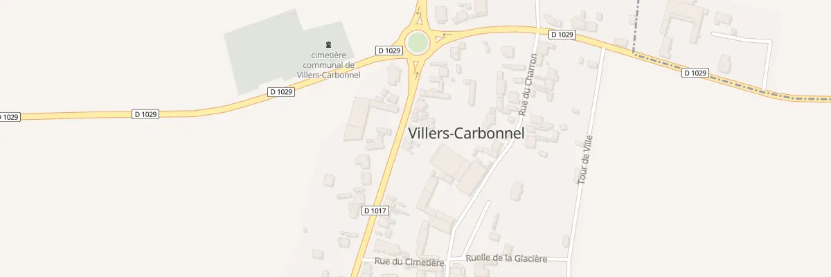 Plan du 32 Gr Grande Rue à Villers-Carbonnel