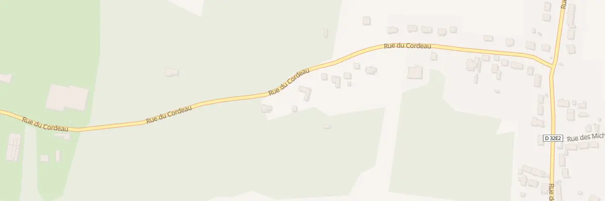 Plan du 35 Rue du Cordeau à Courtomer