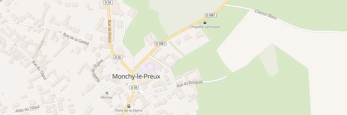 Plan du 18 Rue du Bosquet à Monchy-le-Preux