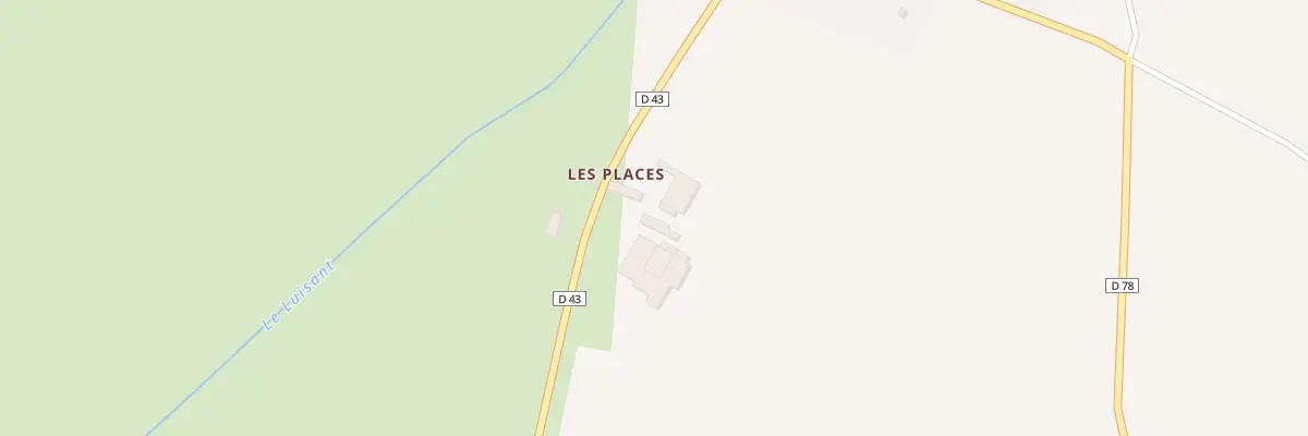 Plan du 216 Les Places à Germigny-l’Exempt