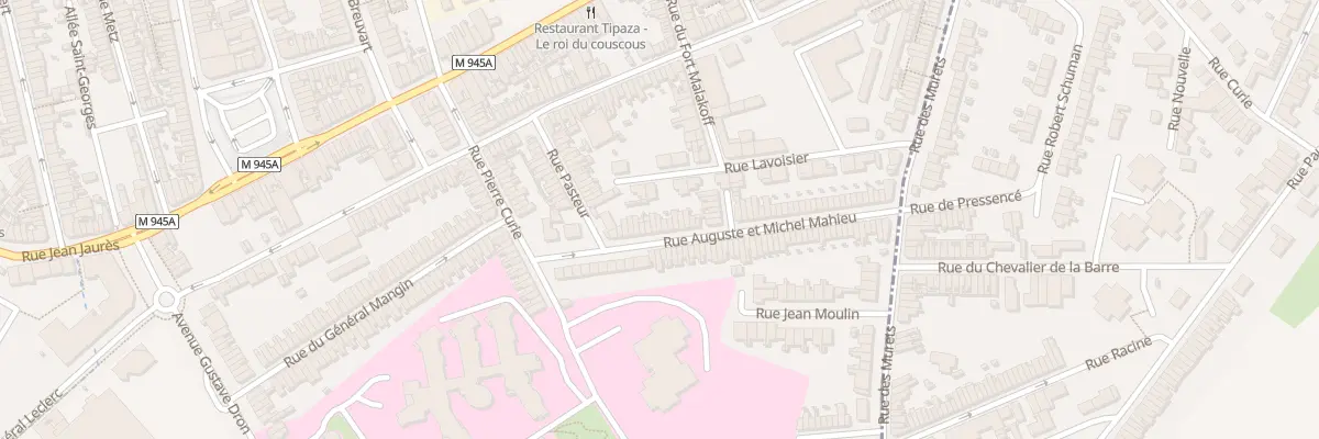 Plan du 80 Rue Auguste et Michel Mahieu à Armentières