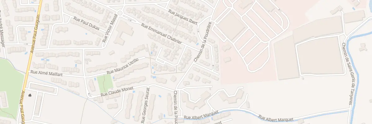 Plan du 9 Imp Emmanuel Chabrier à Perpignan