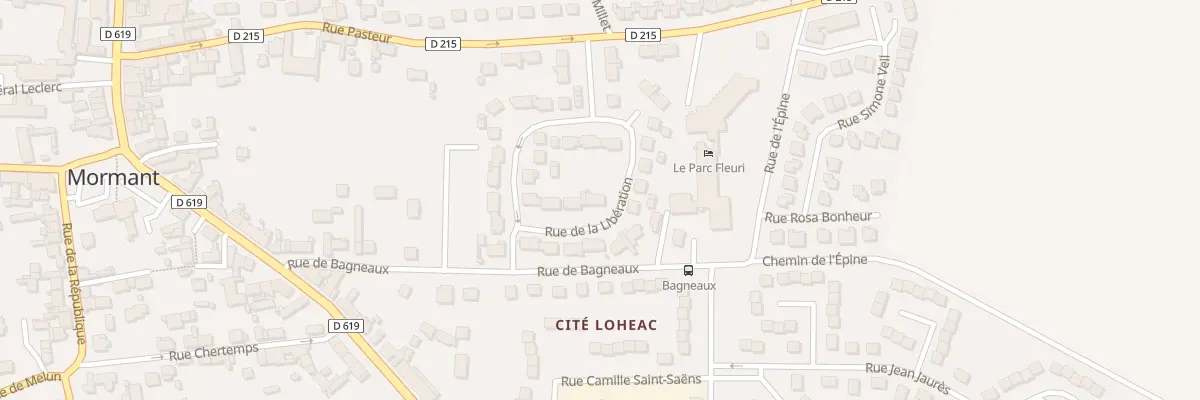 Plan du 17 Rue de la Libération à Mormant