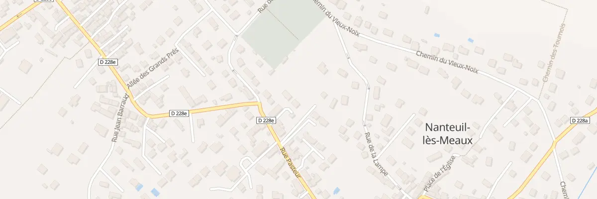 Plan du 42C Rue Pasteur à Nanteuil-lès-Meaux