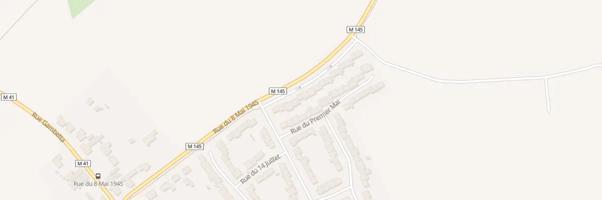 Plan du 306 Rue du Huit Mai à Sainghin-en-Weppes