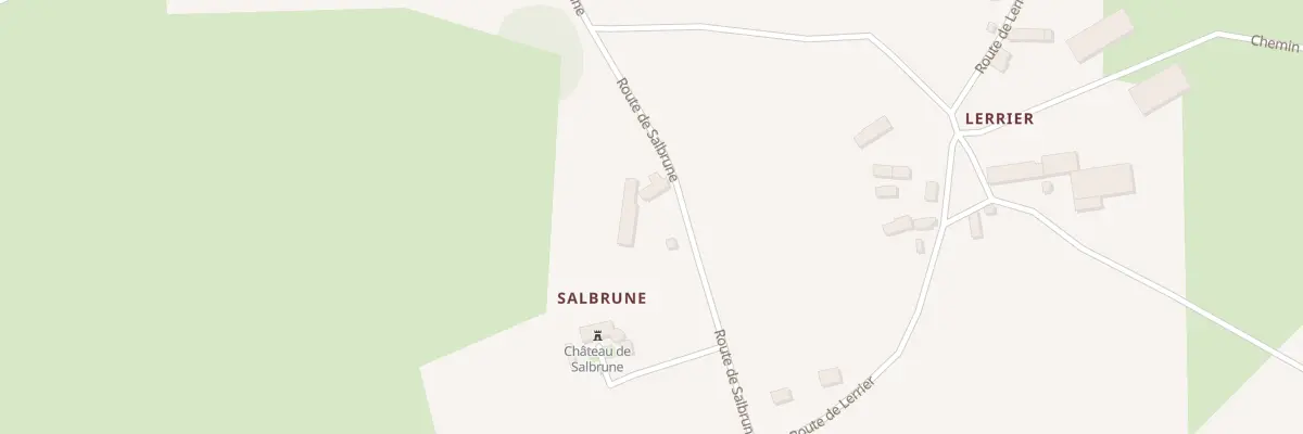 Plan du 5045 Salbrune à Beaune-d’Allier