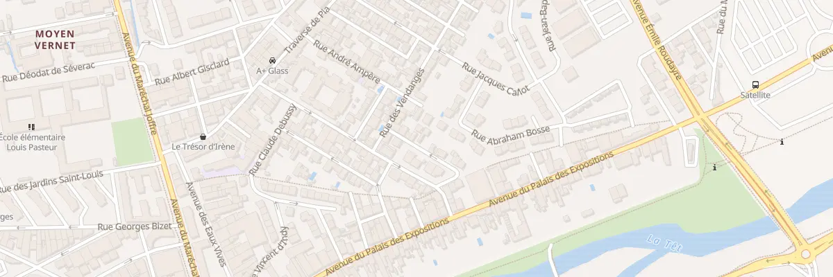 Plan du 7 Rue des Oeillets à Perpignan