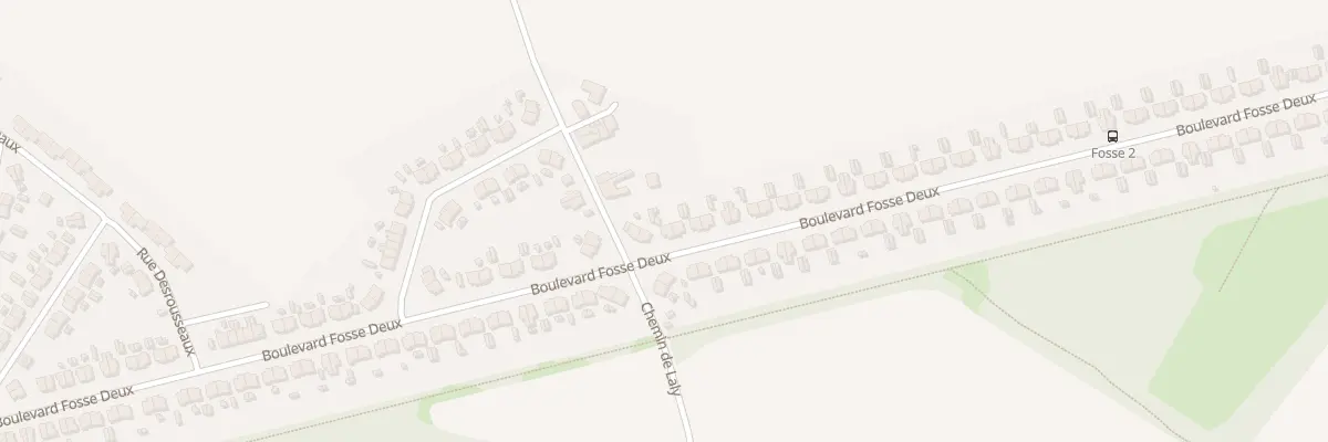 Plan du 373 Bd Fosse Deux à Rouvroy