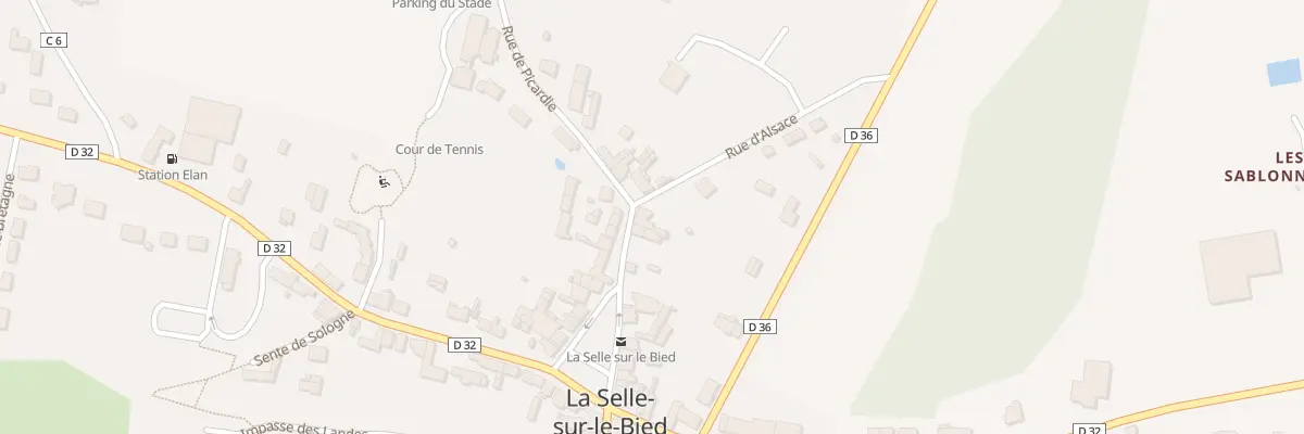 Plan du 8 Rue d’Alsace à La Selle-sur-le-Bied
