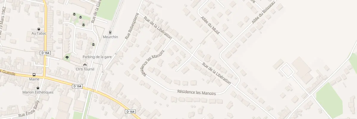 Plan du 22 Rue de la Libération à Meurchin