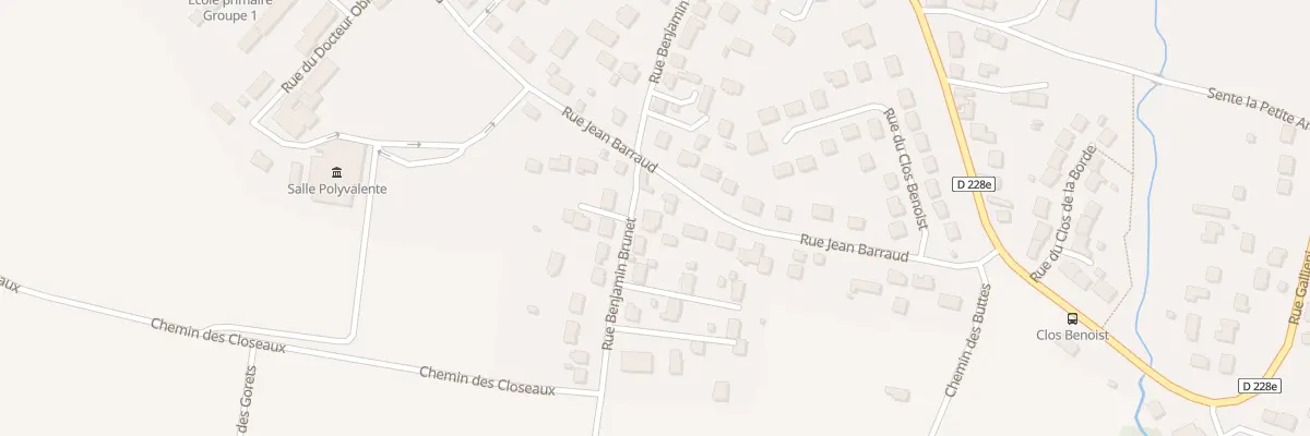 Plan du 21 Rue Benjamin Brunet à Nanteuil-lès-Meaux