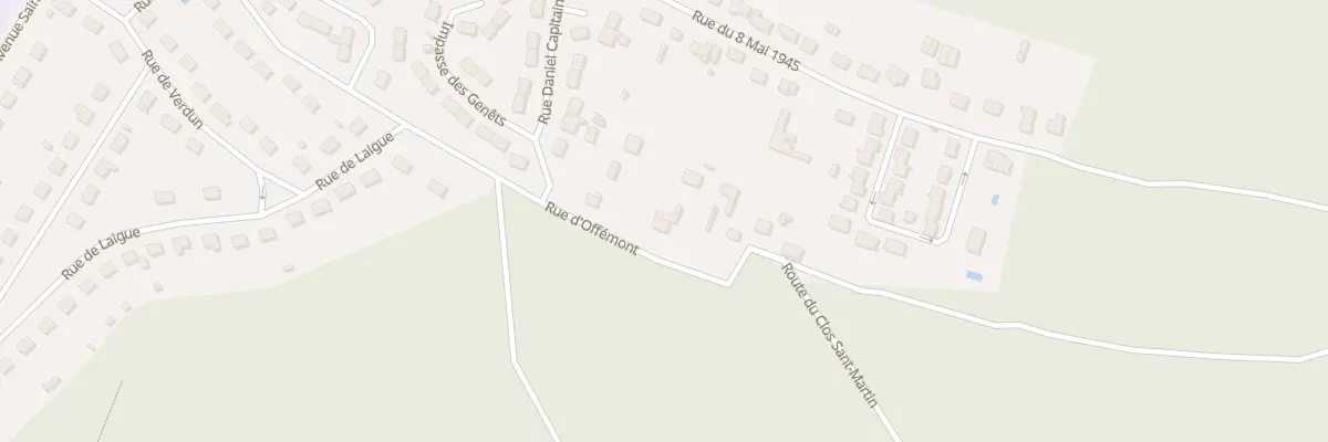 Plan du 92 Rue d’Offemont au Plessis-Brion