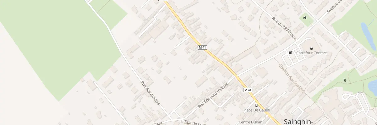 Plan du 325B Rue Gambetta à Sainghin-en-Weppes