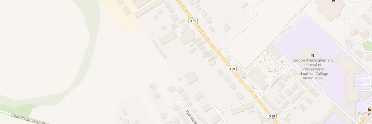 Plan du 88T Av Barbusse à Harnes