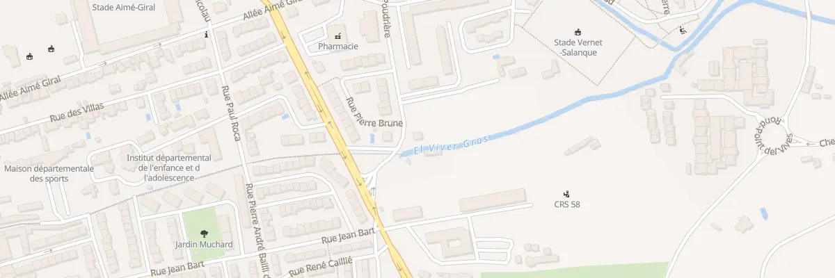Plan du 52T Che de la Poudrière à Perpignan