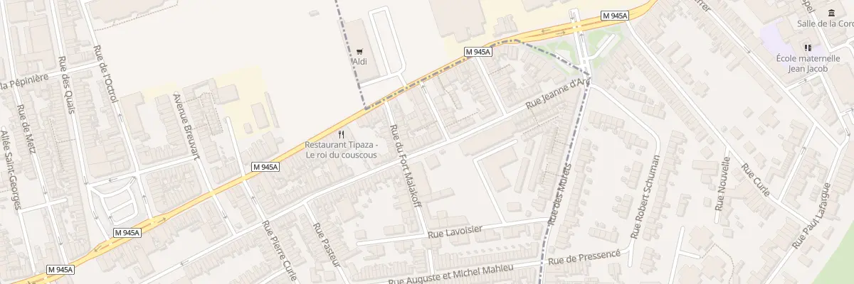 Plan du 155 Rue Jeanne d’Arc à Armentières