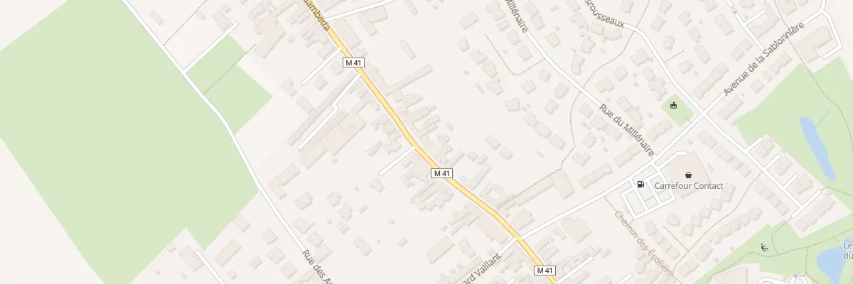 Plan du 370 Rue Gambetta à Sainghin-en-Weppes