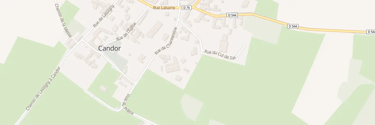 Plan du 5B Rue Chantereine à Candor