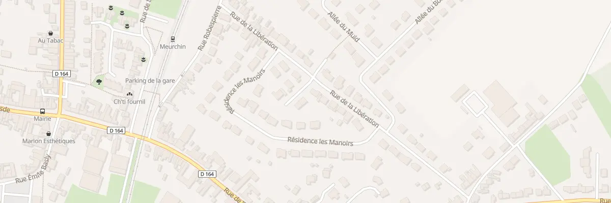 Plan du 24T Rue de la Libération à Meurchin