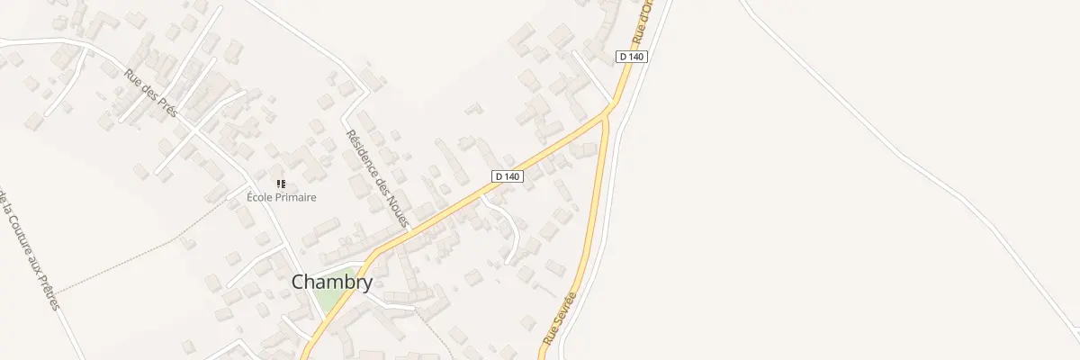 Plan du 42 Rue d’Ortheuil à Chambry