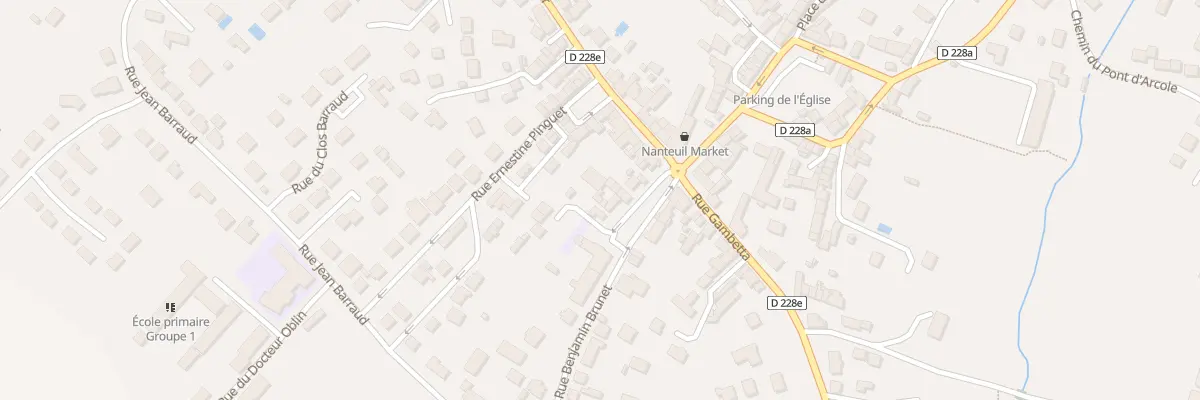 Plan du 6A Rue Benjamin Brunet à Nanteuil-lès-Meaux