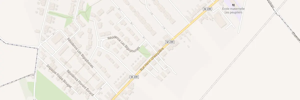 Plan du 81 Rue Ghesquieres à Bauvin