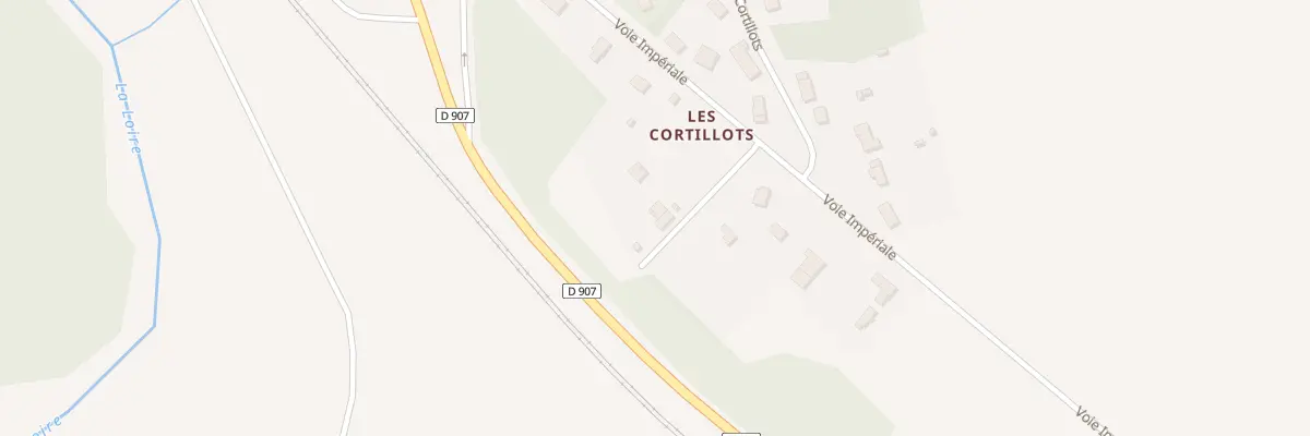 Plan du 750 Vignes des Rotis à Neuvy-sur-Loire