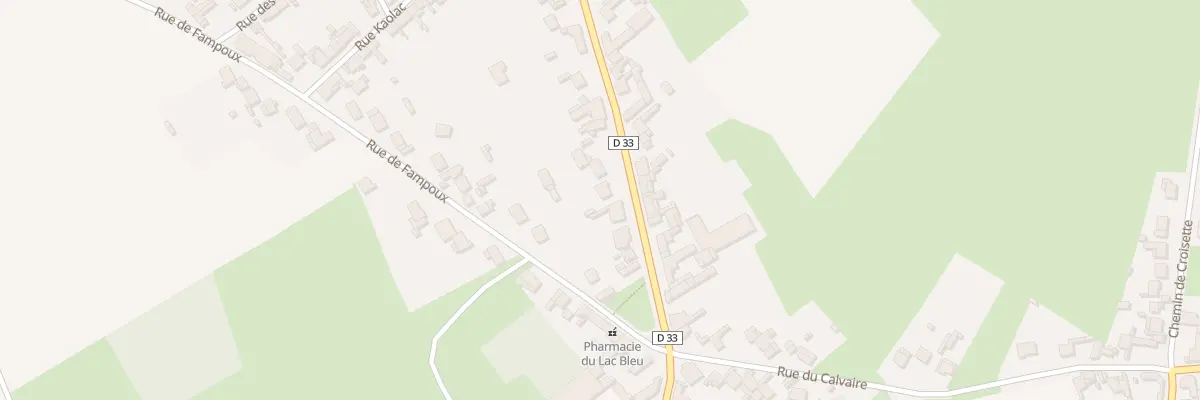 Plan du 8B Rue Eugene Dumont à Rœux