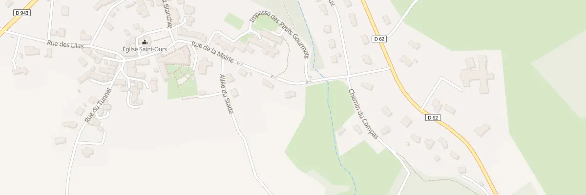 Plan du 8 Rue de la Mairie à Saint-Ours