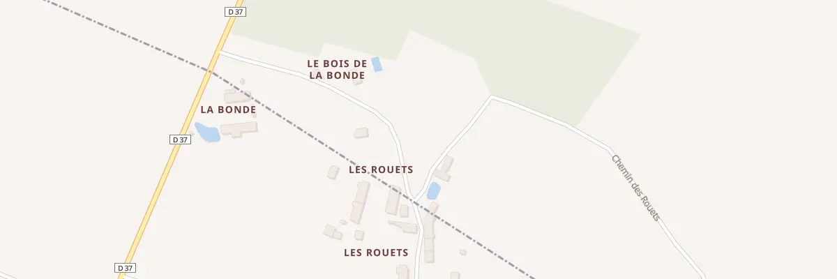 Plan du 241 Che des Rouets à Château-Renard