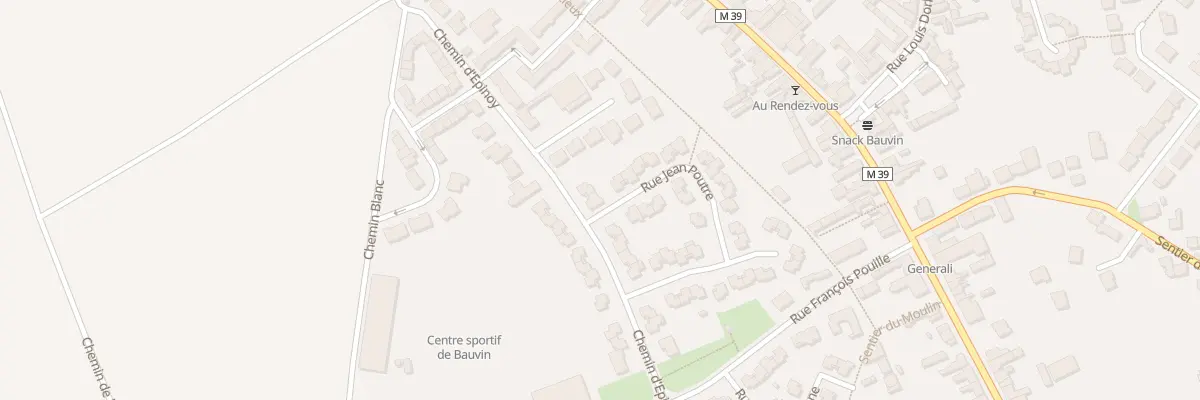 Plan du 60 Che de l’Épinoy à Bauvin