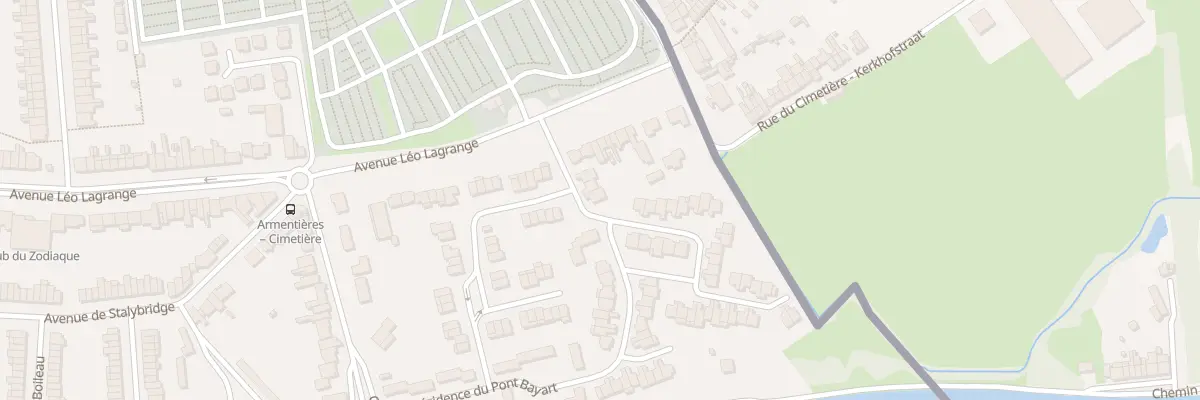 Plan du 5 Rue Pierre Mendes France à Armentières