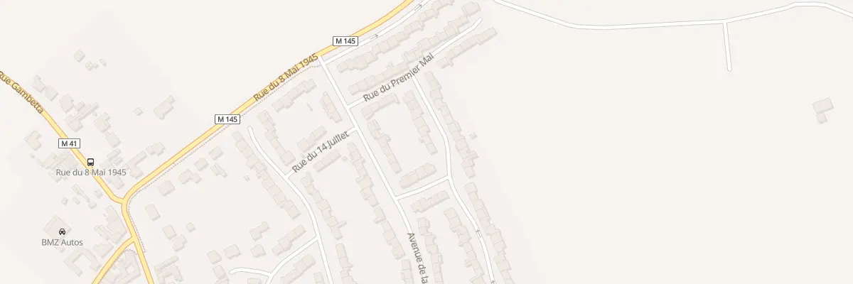 Plan du 345 Rue de l’Abbe Deligny à Sainghin-en-Weppes
