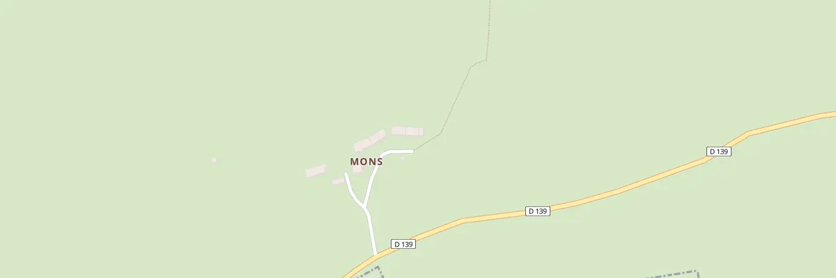 Plan du 5063 Mons à Virargues